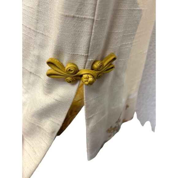 Hawaiian Casuals Stan Hicks Made in Honolulu Vintage 60's Raw Silk Floral shift - Picture 5 of 13